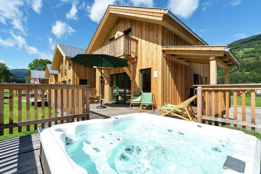 Hirsch Chalet Sankt Lorenzen ob Murau Eksteriør billede